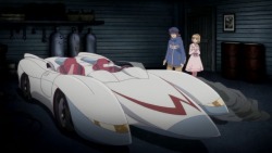 I loved the speed racer references in the new yoru no yatterman