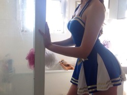 bumfinger:  letssgetnaughty:  Tried on my sailors costume I rather