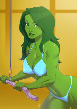 imthenic:  She - Hulk by alanscampos 