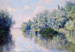 ixf:  The Seine Near Giverny Claude Monet, 1897 