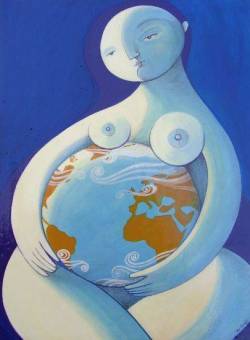 tonicast:  En el vientre de una mujer embarazada se encontraban