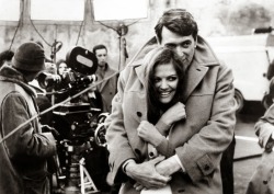the-rock-hudson-project:  Rock Hudson and Claudia Cardinale between