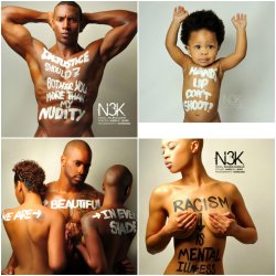 queenevea:  cultureunseen:  Naked Black Justice by NOIRE3000