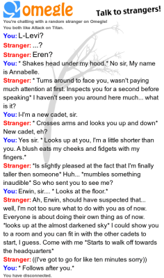 Talking to a stranger