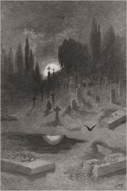 mortem-et-necromantia:  Gustave Doré (1832-1883), ‘Wandering