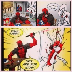 #deadpool #marvel #marvelcomics #trix #trixbunny