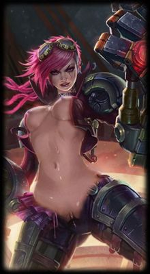 sexygamechamps:  Vi  im in love <3  my main in league as well