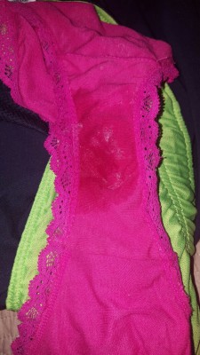 naughtymf:  My wet panties after we watched porn