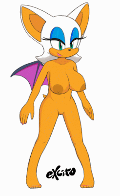 excitostudios:    Idle sprite for Rouge (for Spicy Sanctuary)