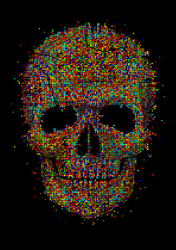 ex0skeletal:  Acid Skull by Sitchko Igor