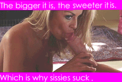 sissy-stable:  Is this why you suck too ?