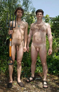 nudist gardeners