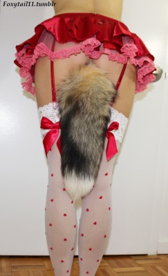 My pretty fox tail and holiday outfit My fox tail sets My sexy