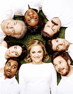 ifiwasthelastgirl:  The cast of Parks and Recreation for Entertainment