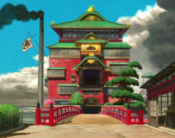 ghibli-collector: The Architecture of Hayao Miyazaki’s Animated