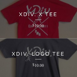 SALE IS ON AT XDivLA.bigcatel.com. Till Monday at 11:59PM 