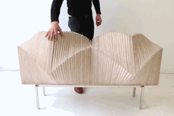 art-design-and-visual-thinking:  The Wave Cabinet designed by Sebastian
