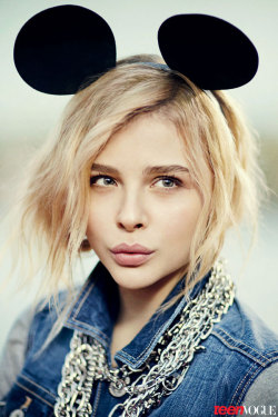gasstation:  Chloe Moretz photographed by Boo George for Teen