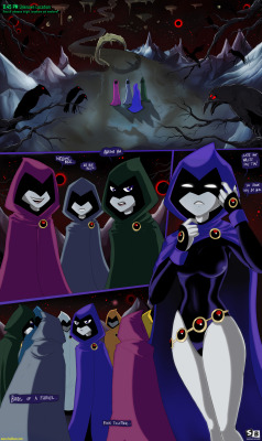therealshadman: Some of the Raven chapter I did for my “Teen