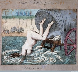kirgiakos:  Thomas Rowlandson - ”Venus Bathing”, coloured