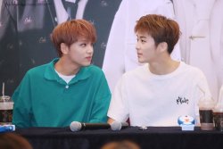 marksookie:  okay i need to stop bUT THE WAY HYUCKIE LOOKS AT