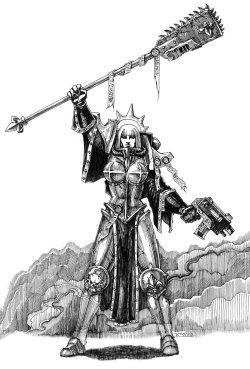 sororitahazel:  Sister of battle by Skirill 