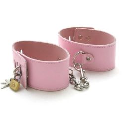 frillymummy:locking pink cuffs