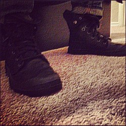 Steppin out…..#Palladium #BootGang #Military #LeatherJoints