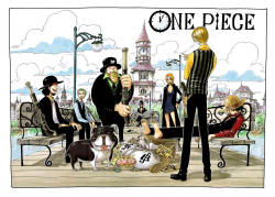 i really like one piece, i think, i have all the colour pictures