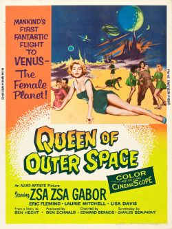vintagecoolillustrated:  Queen of Outer Space (Allied Artists,
