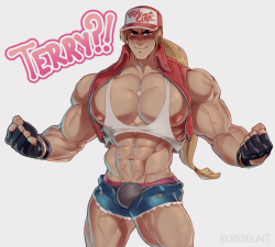 ruisselait:    Terry wearing ‘Fatal Cutie’ Terry’s outfit