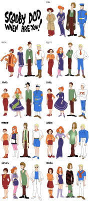 eatsleepdraw:  Scooby Doo, When Are You? See them full size on