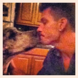 keaton25:  Love #puppy #kisses #greatdanes #mansbestfriend #giantbreedlovers