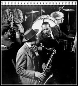 adhemarpo:  Lester Young et Count Basie 