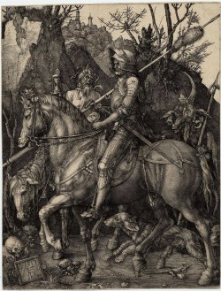 sakrogoat:  Albrecht Dürer -  Knight, Death, and the Devil
