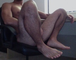 Nice & hairy…just nice, looking relaxed