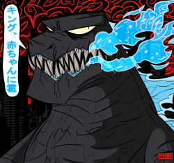 Wanted to draw Godzilla. Do I really need a reason?