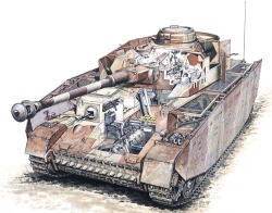 konigstiger1944:  Cool cutaway of a Panzer IV. 