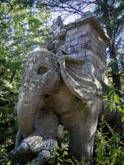 sixpenceee:  The Sacro Bosco of Bomarzo, also known as Park of