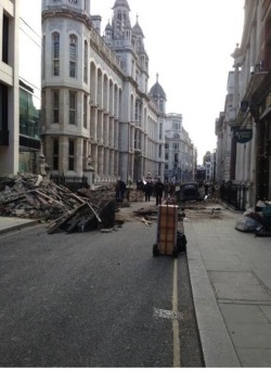 sherlockingmyhouse:  Another shot of the TIG film set in Chancery
