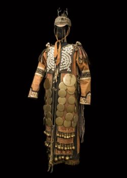 eurasian-shamanism:  Outfit of an Oroqen shamaness from 1932