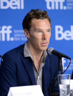 cumberbum:  HQ - Benedict Cumberbatch at the 2014 TIFF press