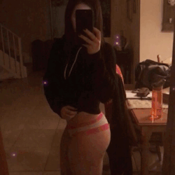 jackedjill:  Will probs delete this but I think my butt looked