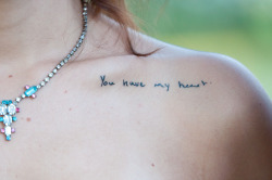 still-wanderingg:  “I got this tattoo a couple days before