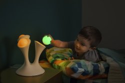 wickedclothes:Portable Nightlight SpheresDo away with your old