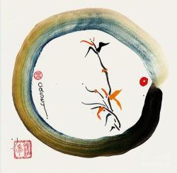 vieniavedereleluci:  bullstron:  Enso Spring Painting by Casey