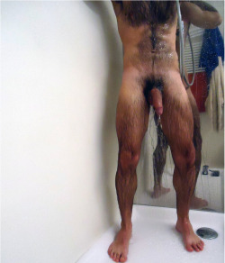 hairy and wet