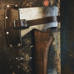 noblewoodsman:My second completed axe… Now I just need a name