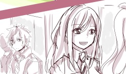 samiichan:  another wip from my jerza project ;__; 