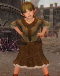 エルフ少女的なTTLL Ship – Beta v0.1で追加されるかわいらしい洋服を着させていただきました。有り難うございます！